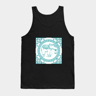 Elephant Design Tank Top